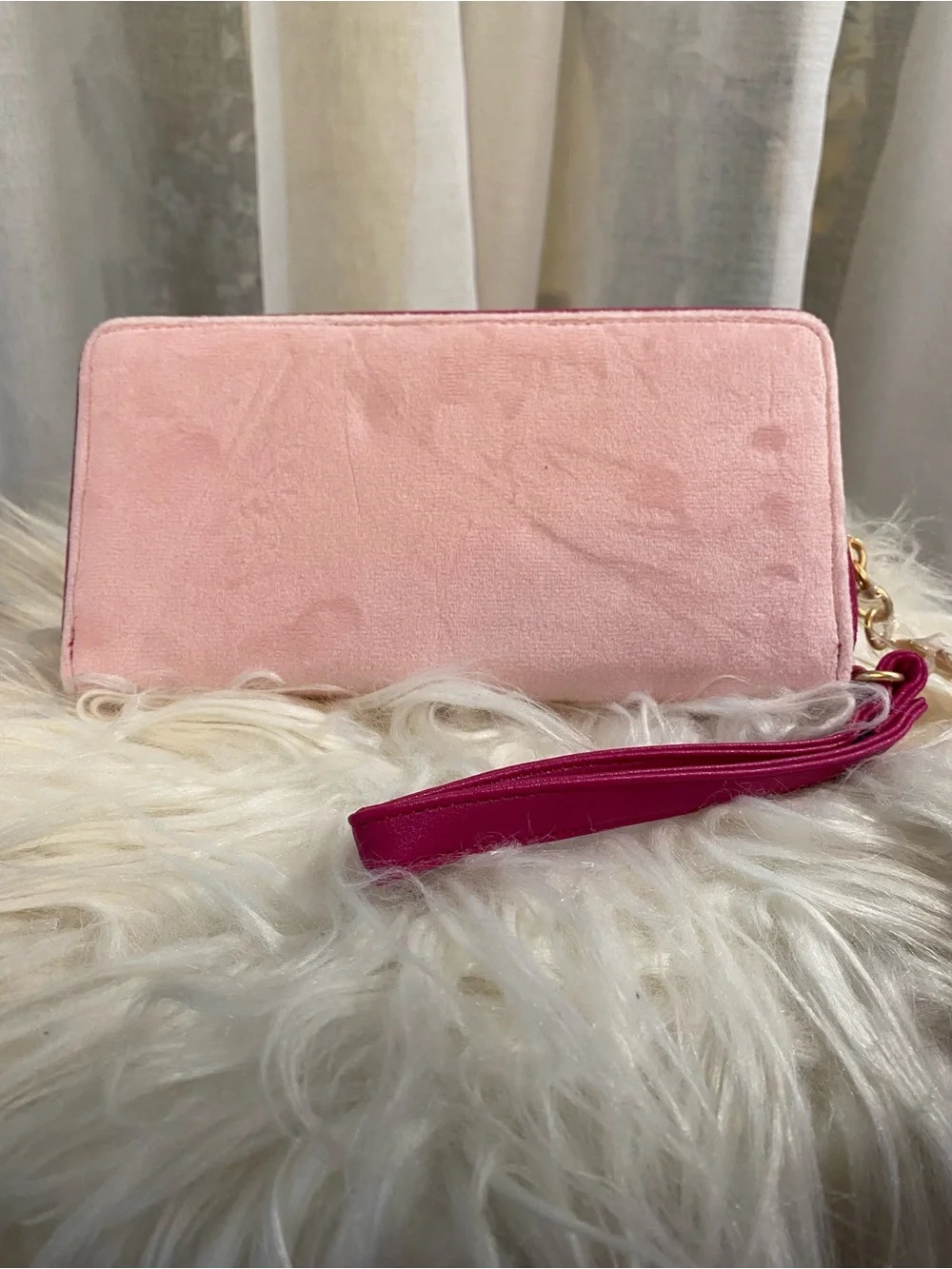 *NEW* Pink Juicy Couture Soft Zip-Up Wallet